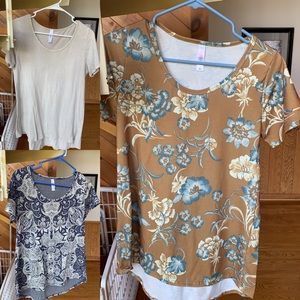 Lularoe classic tees tan is S others XS